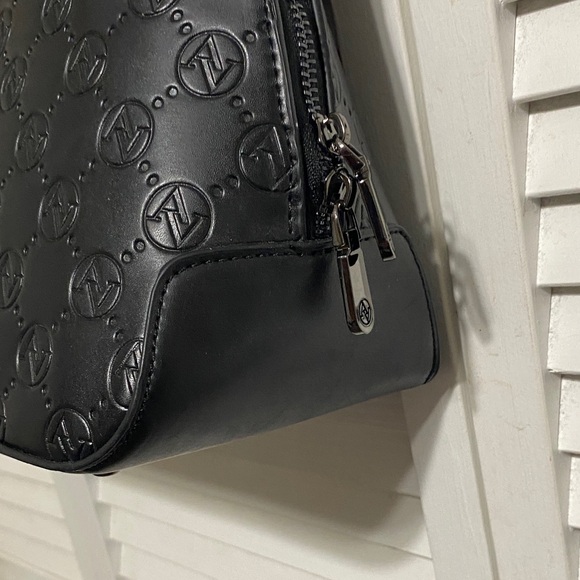 Adrenne Vittadini Black Embossed Women's Handbag - Picture 3 of 14